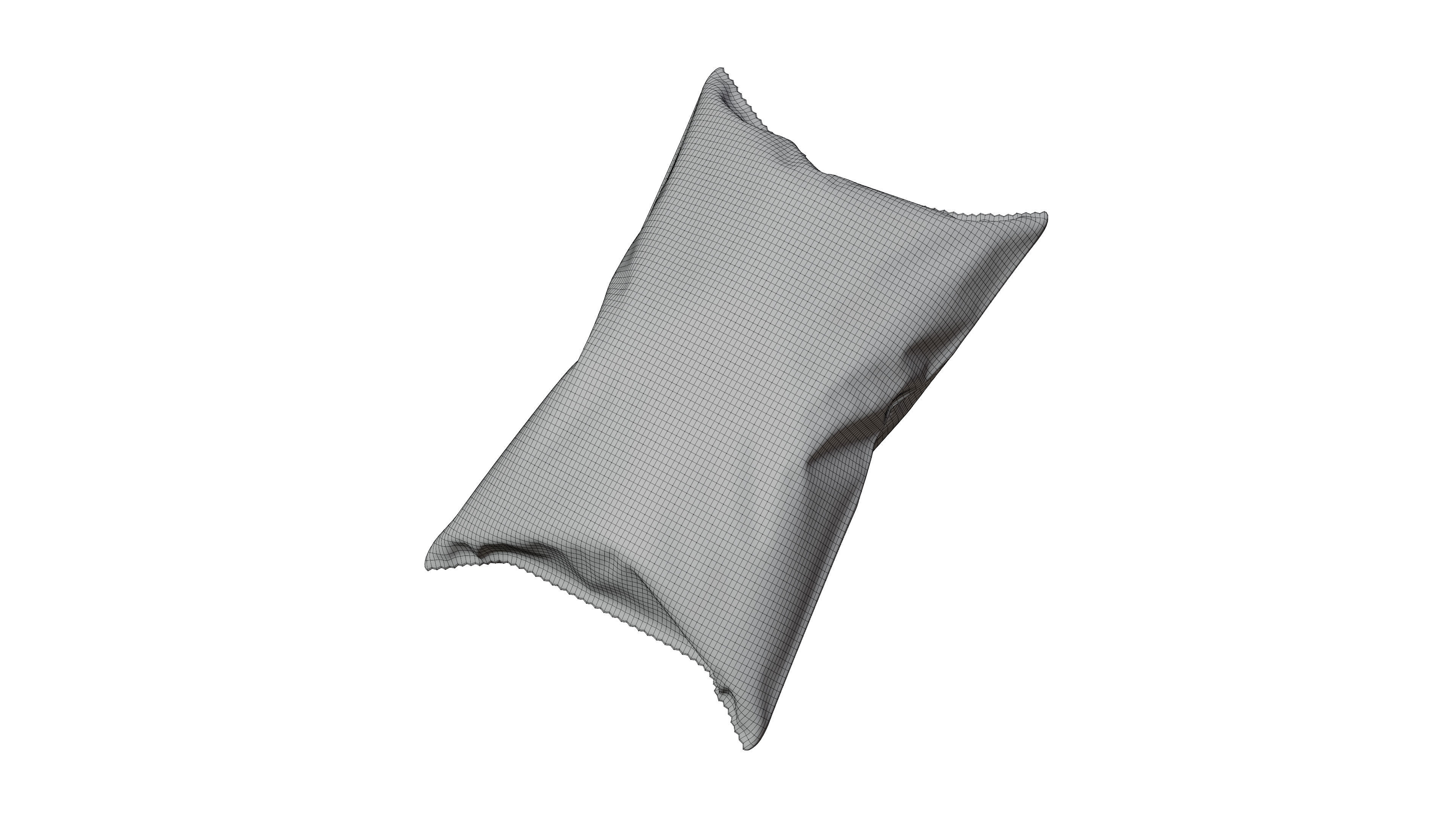 Chips Bag 3D model_1