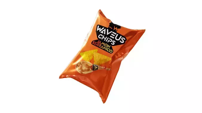 Chips Bag 3D model