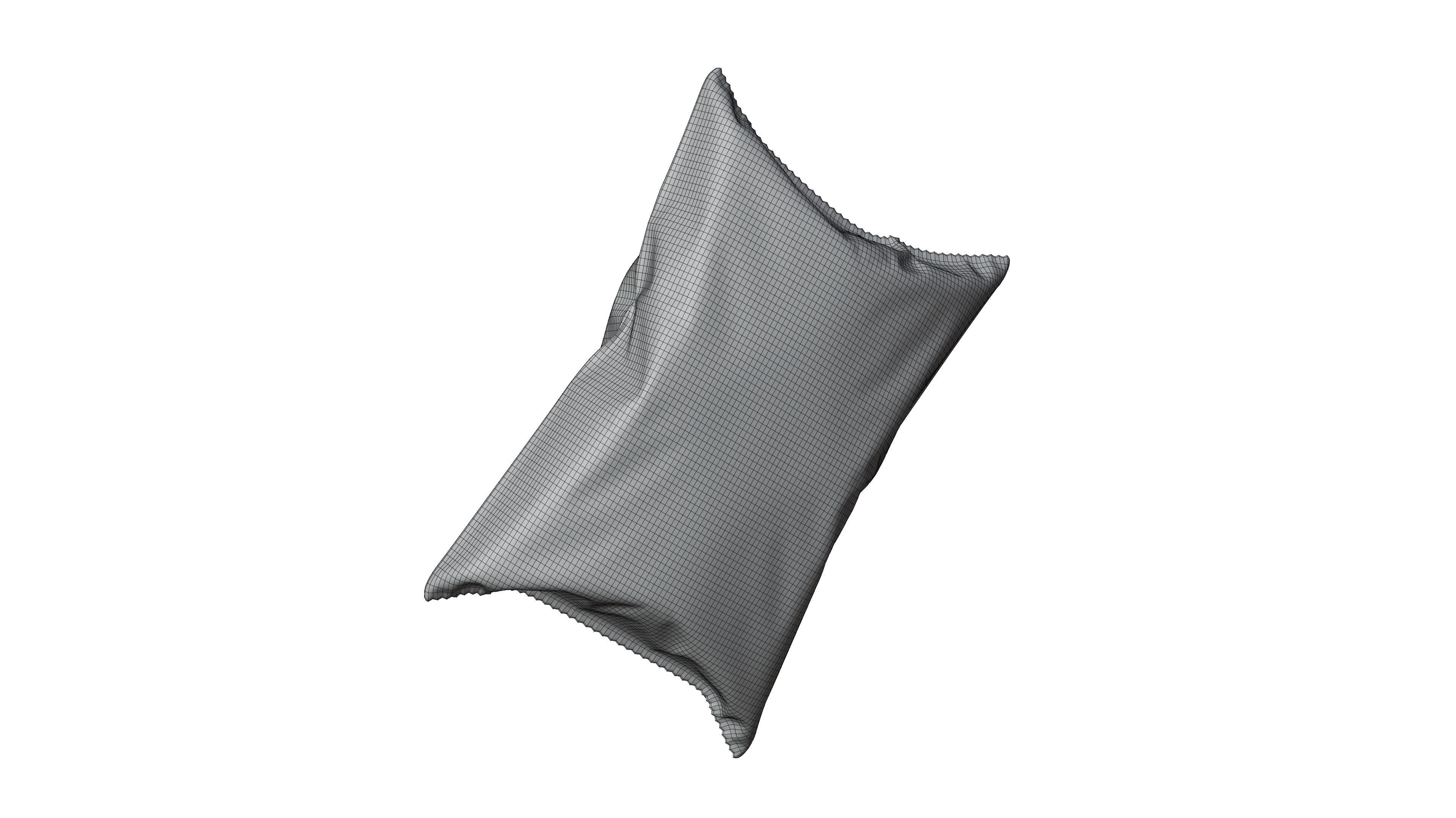 Chips Bag 3D model_3
