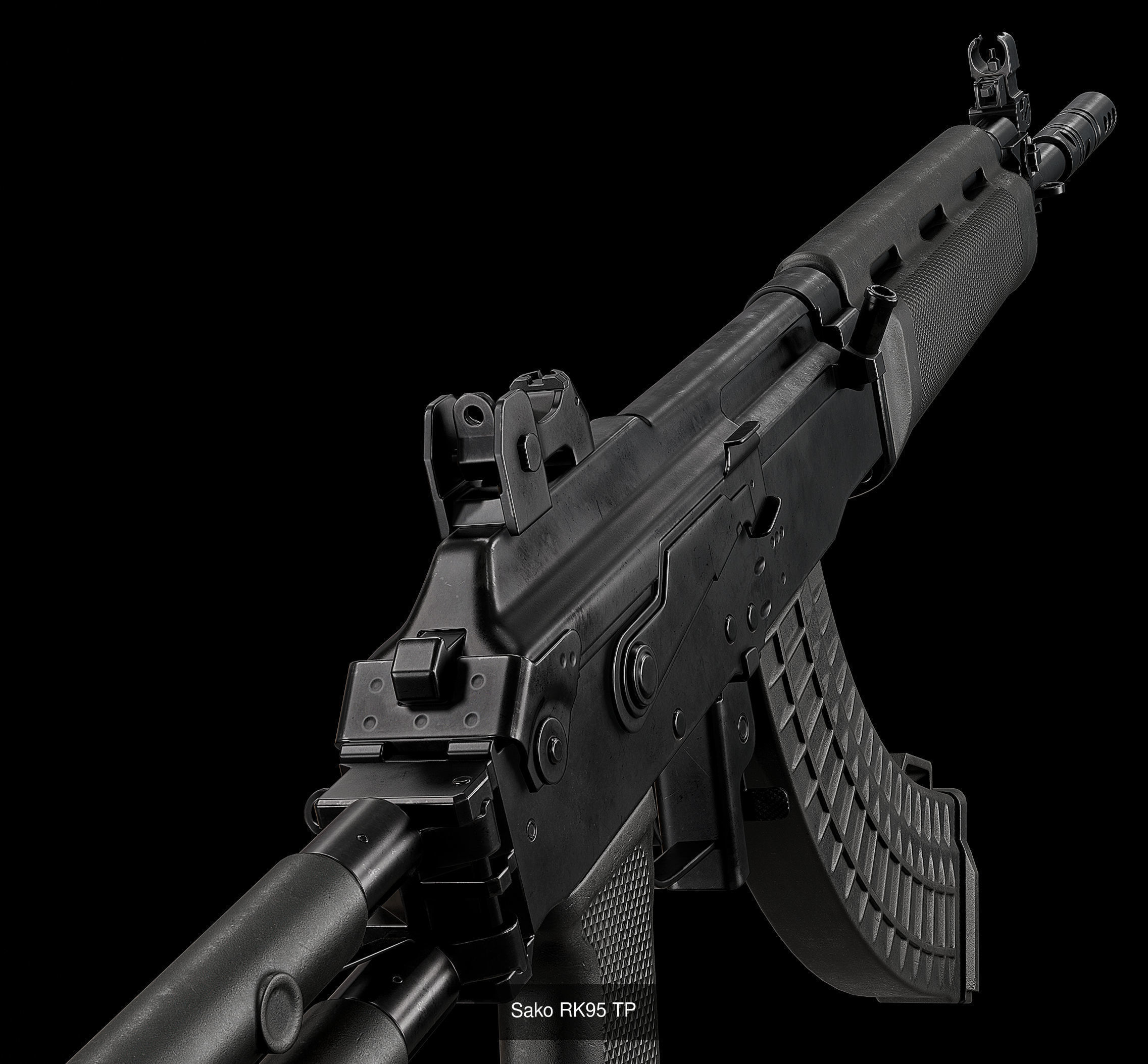 Finnish Weapons Pack 3D Model Collection_8