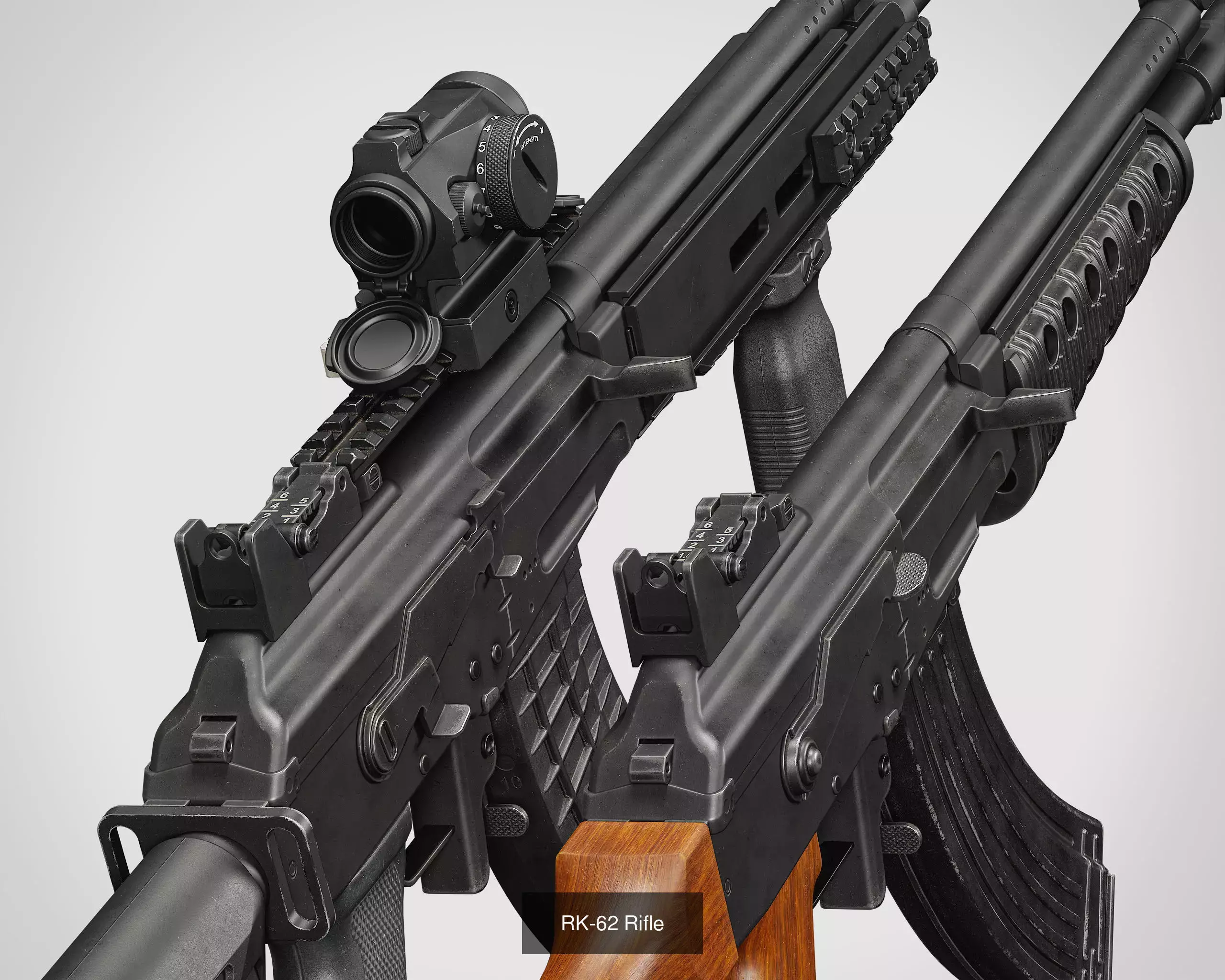 Finnish Weapons Pack 3D Model Collection_1