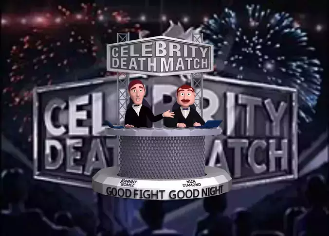 CELEBRITY DEATHMATCH DIORAMA