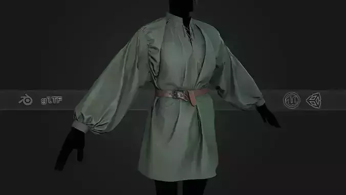 Green Medieval Shirt