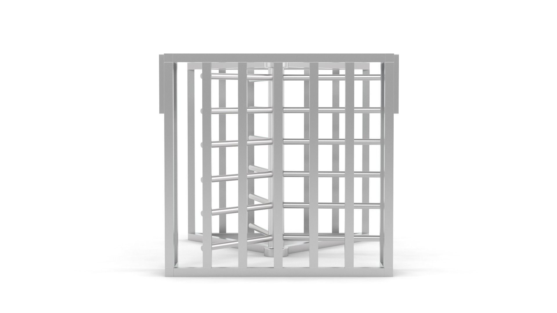 Turnstile Gate 3D model_2