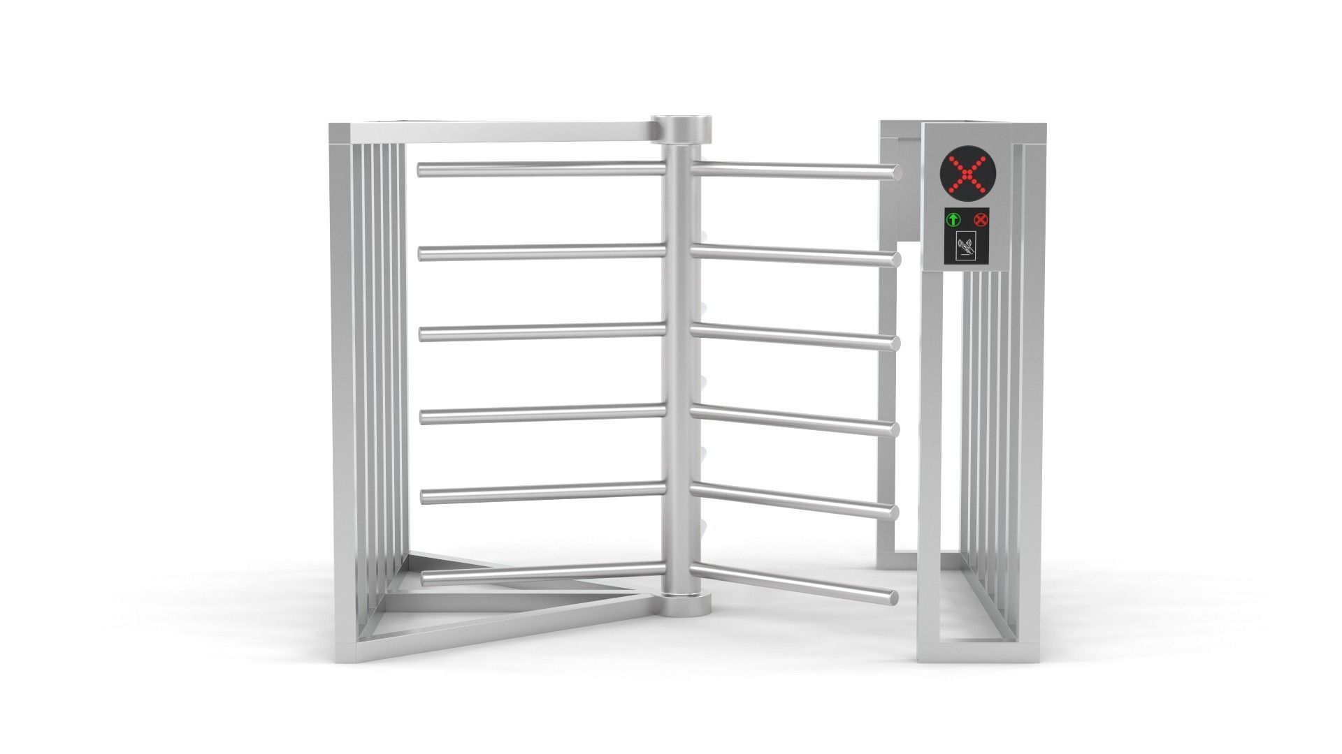 Turnstile Gate 3D model_1