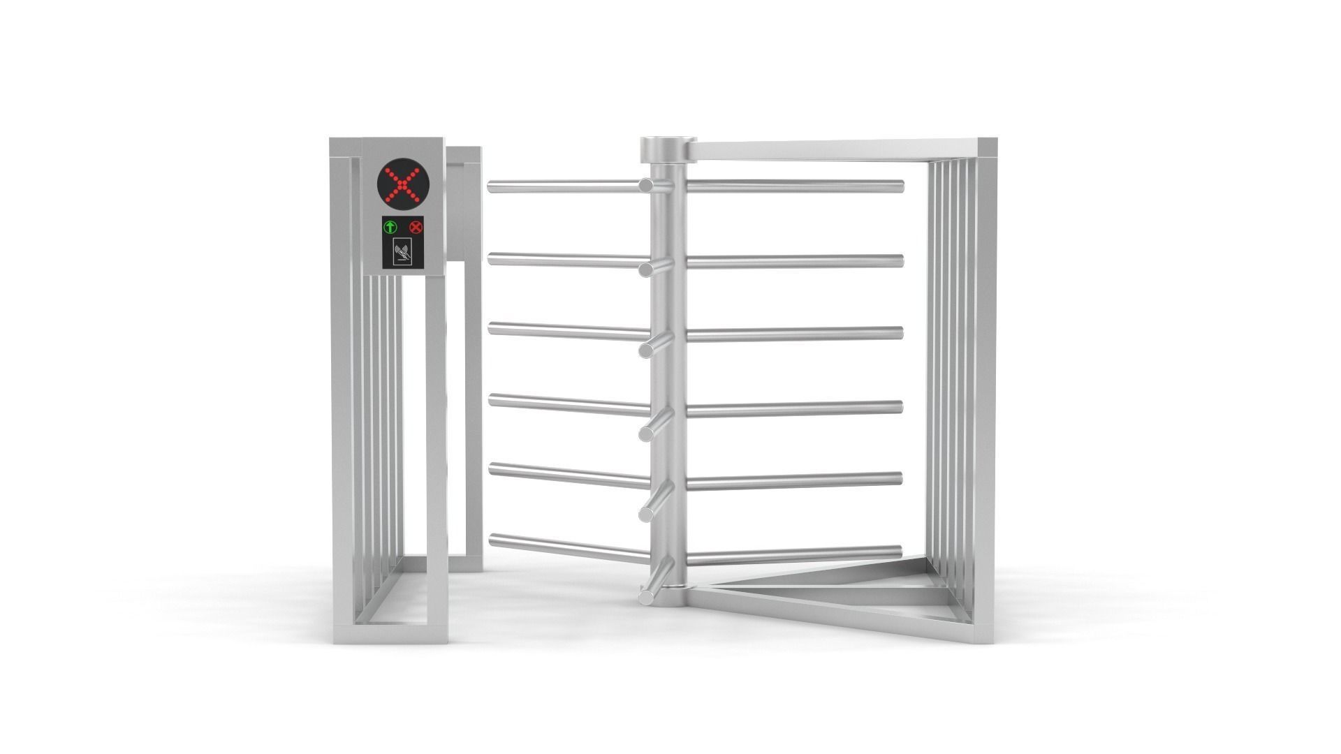 Turnstile Gate 3D model_4