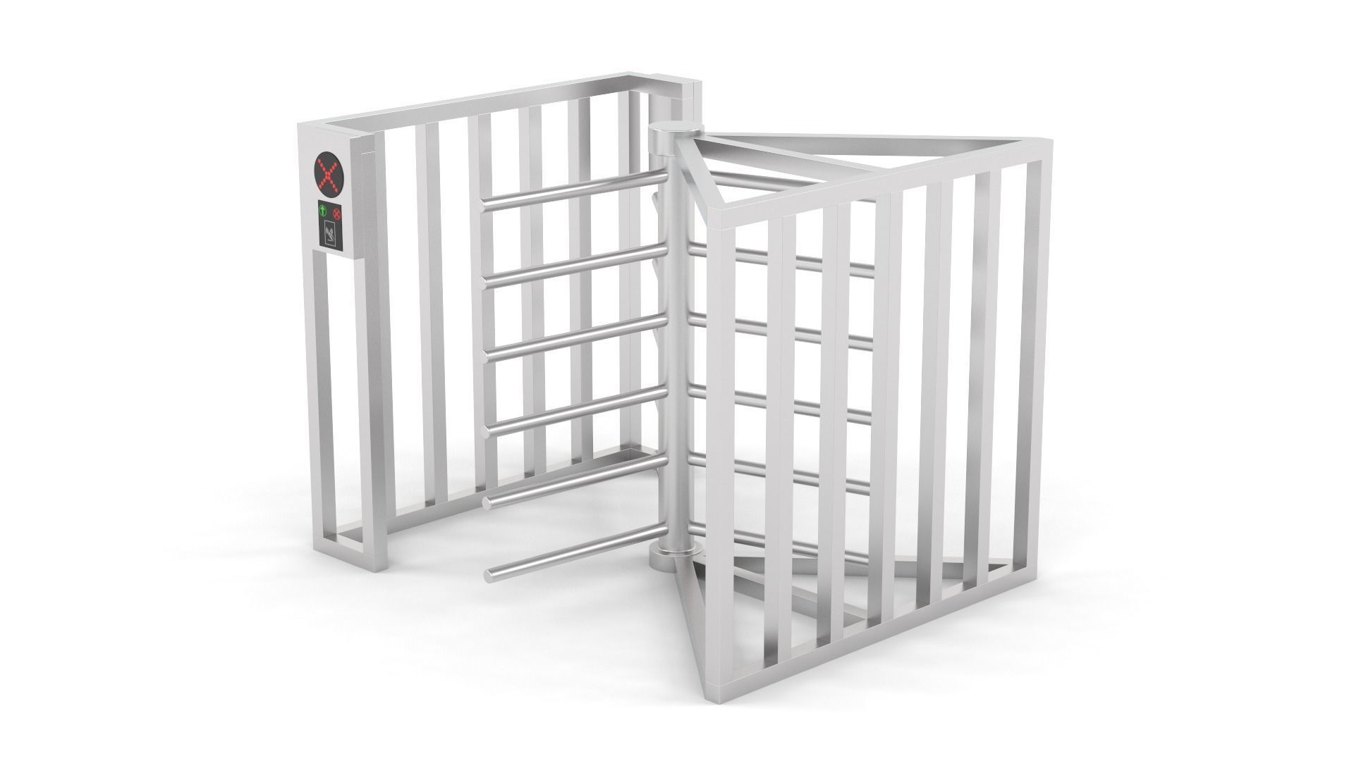 Turnstile Gate 3D model_5