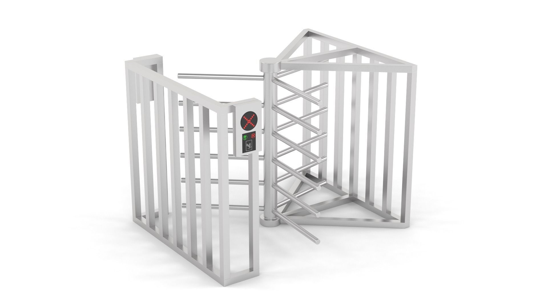 Turnstile Gate 3D model_3