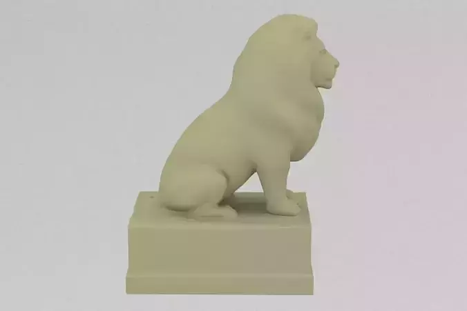 Lion statue