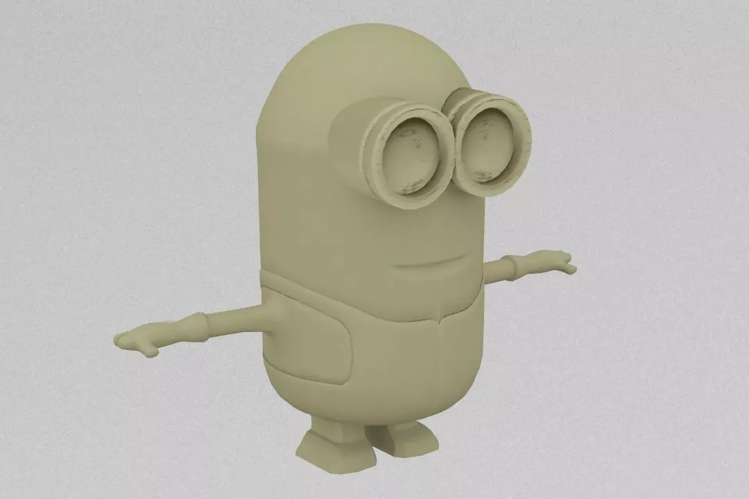 Minion 3D print model_0