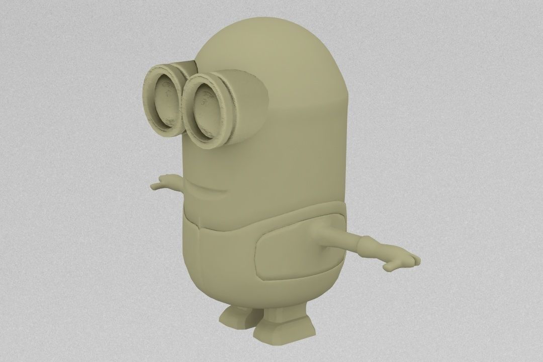 Minion 3D print model_3