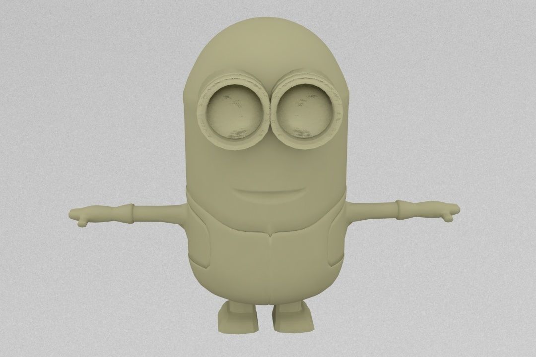 Minion 3D print model_2