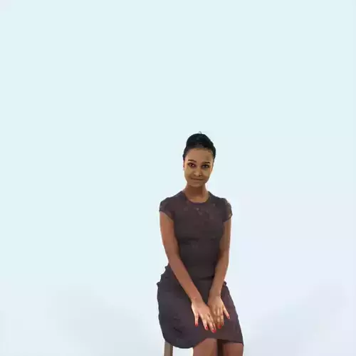 May 07A  Event Elegant Sitting Black African American Woman