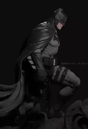 Batman Gotham Vigilant Statue 3D Print Model 3D print model