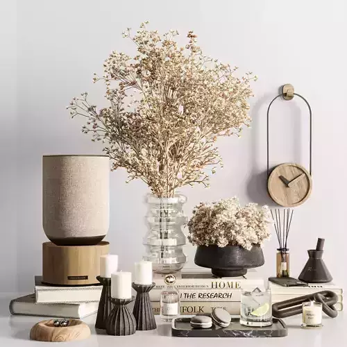 Decorative set 3D model