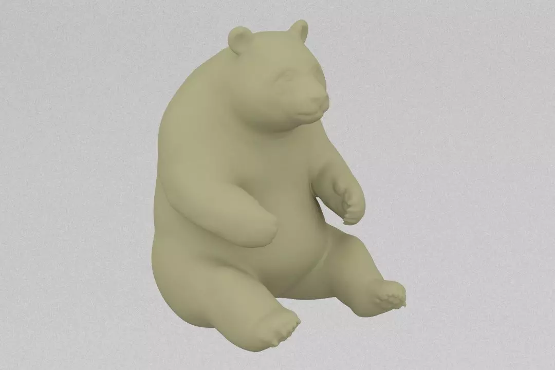 Panda 3D print model
