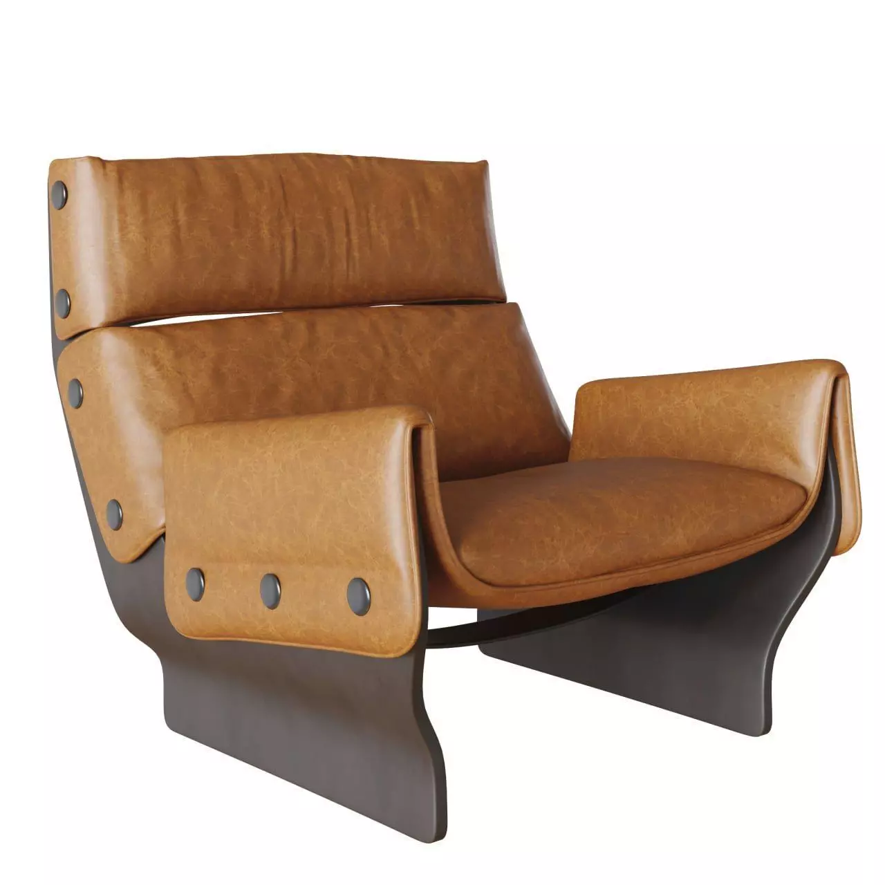 OSVALDO BORSANI Armchair lounge 3D model