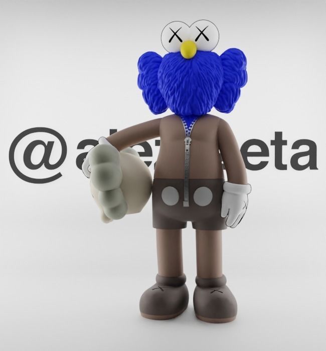 Kaws Secret for Print 3D print model_2