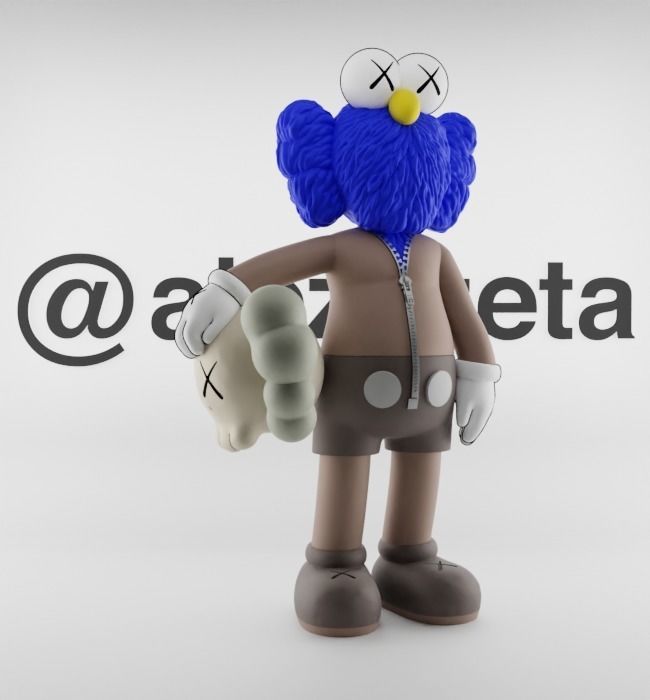 Kaws Secret for Print 3D print model_35