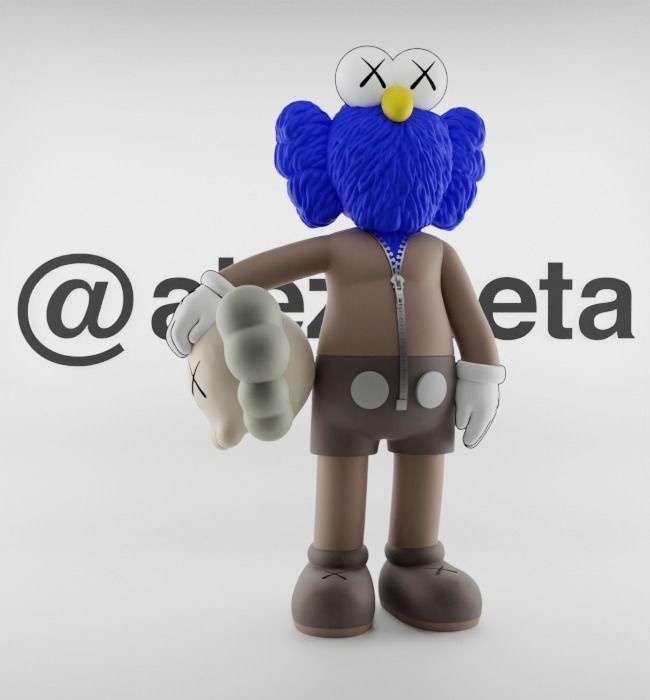 Kaws Secret for Print 3D print model_36