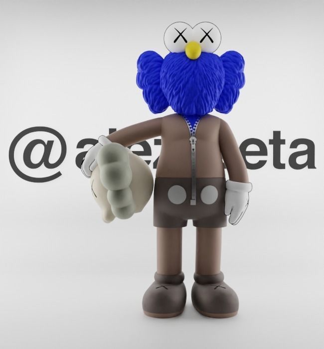 Kaws Secret for Print 3D print model_1