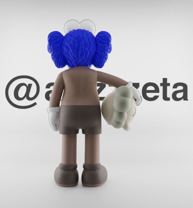 Kaws Secret for Print 3D print model_19