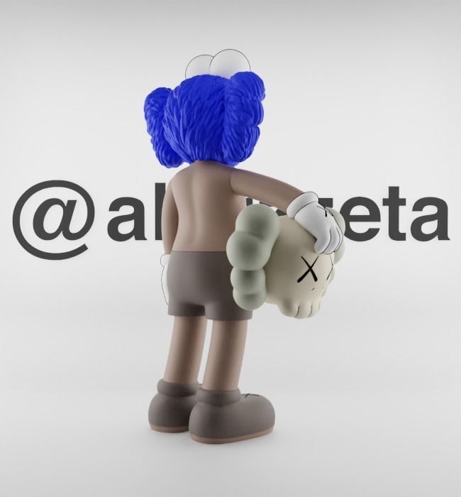 Kaws Secret for Print 3D print model_23