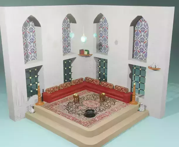 Ottoman Concept Room  3D model