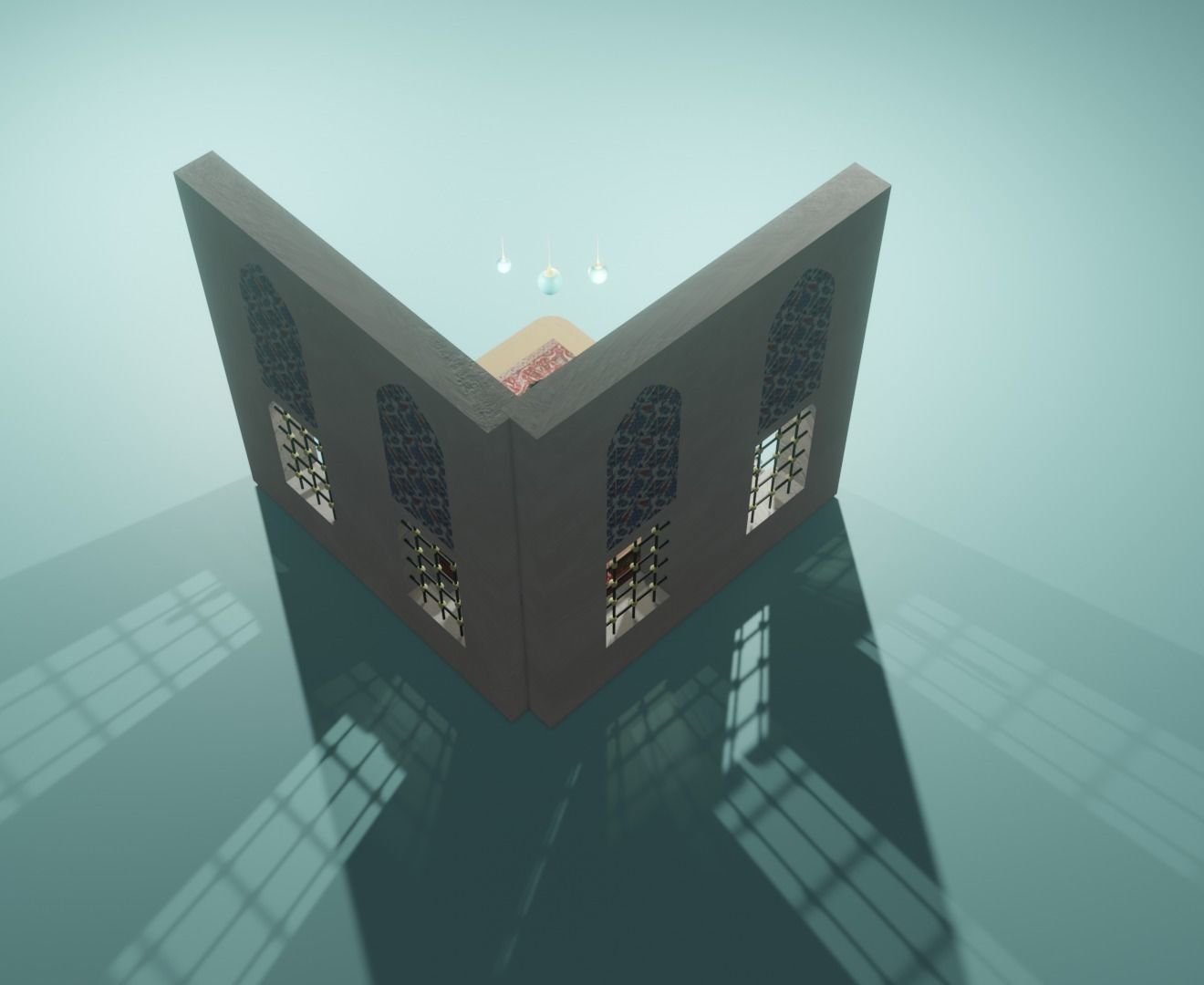 Ottoman Concept Room  3D model_4