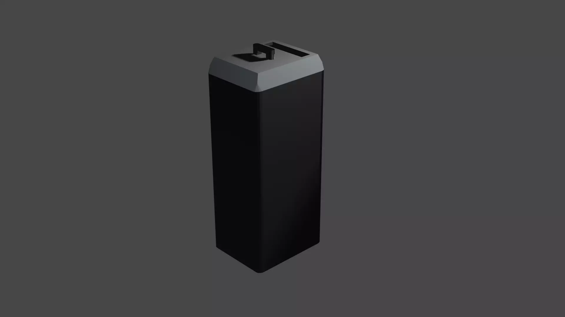 Dustbin Lowpoly Model 3D print model