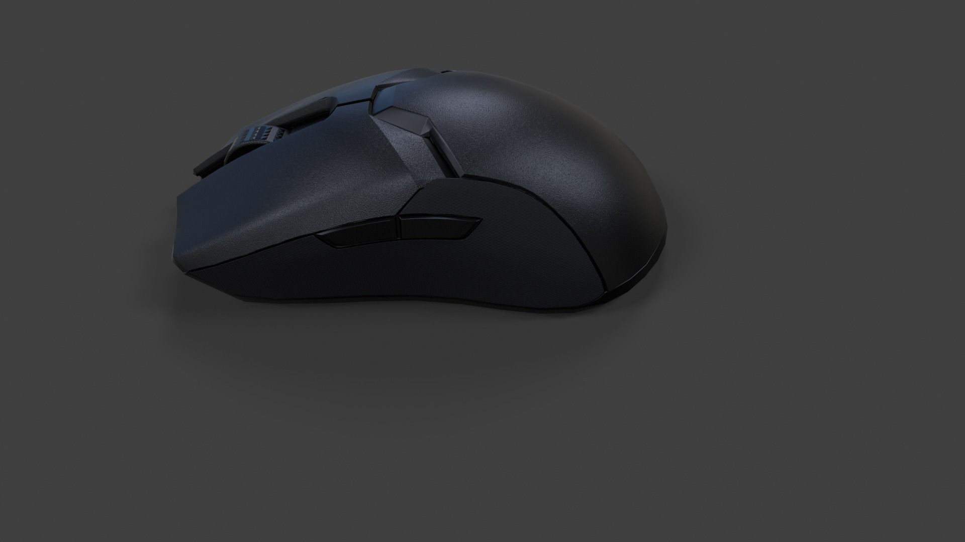 Cordless Mouse - Low Poly Low-poly 3D model_3