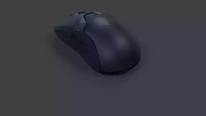 Cordless Mouse - Low Poly Low-poly 3D model