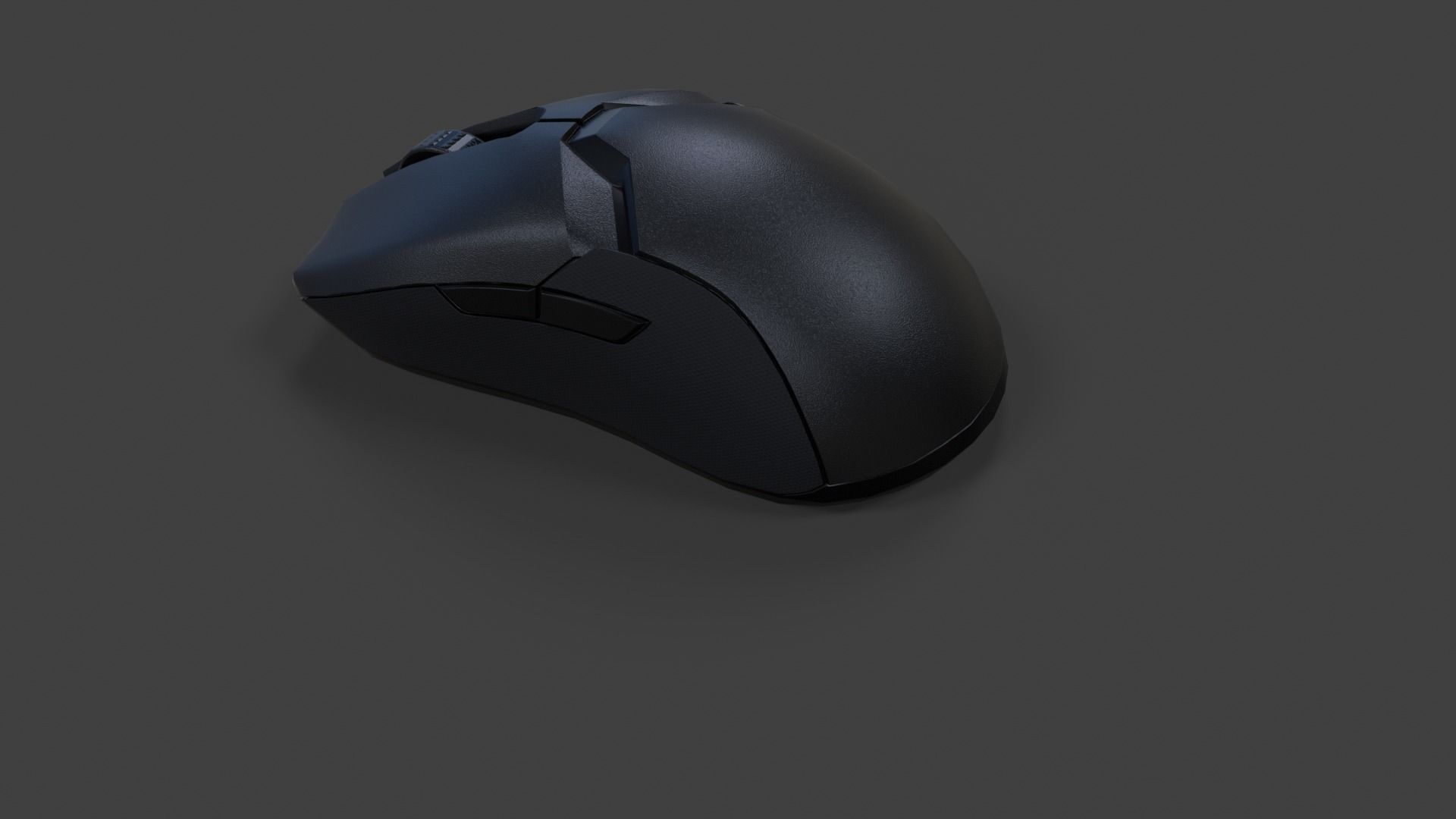 Cordless Mouse - Low Poly Low-poly 3D model_2