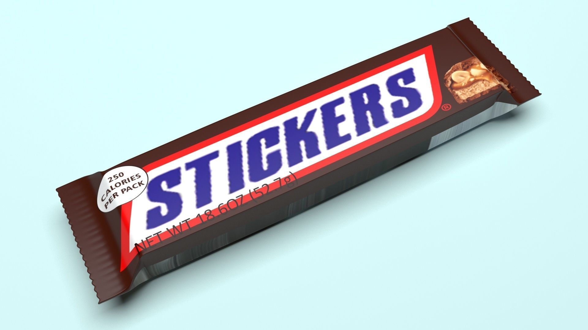 Chocolate Bar 3D model_19