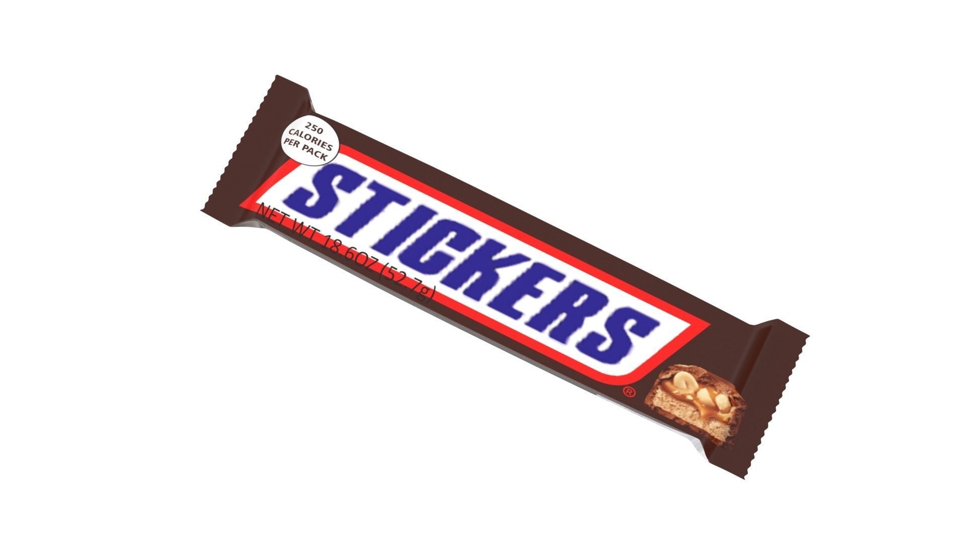 Chocolate Bar 3D model_1
