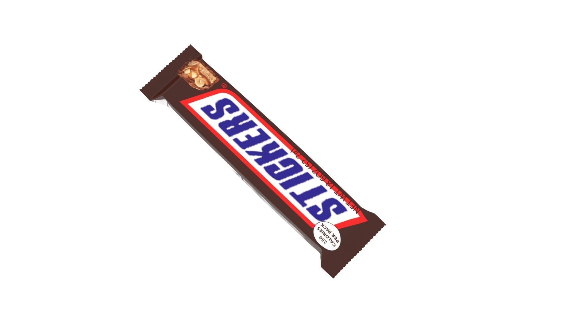 Chocolate Bar 3D model_3