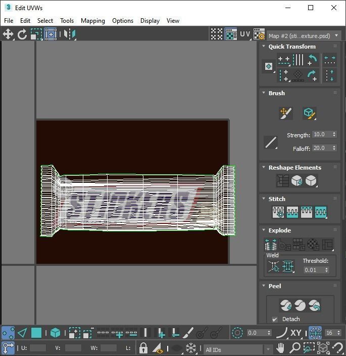 Chocolate Bar 3D model_23