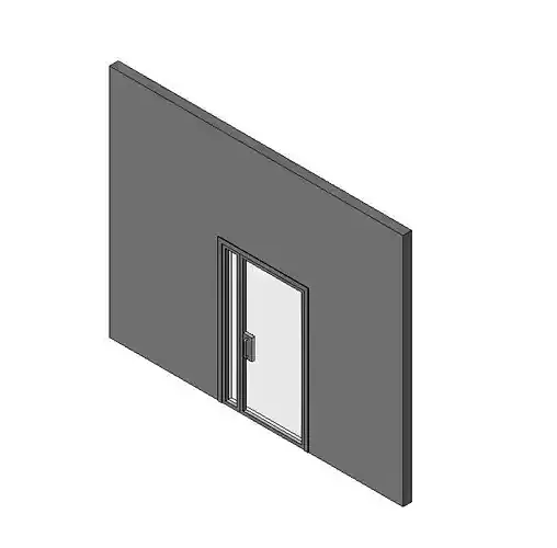 Glass Door Metal Frame Exterior Interior Furniture