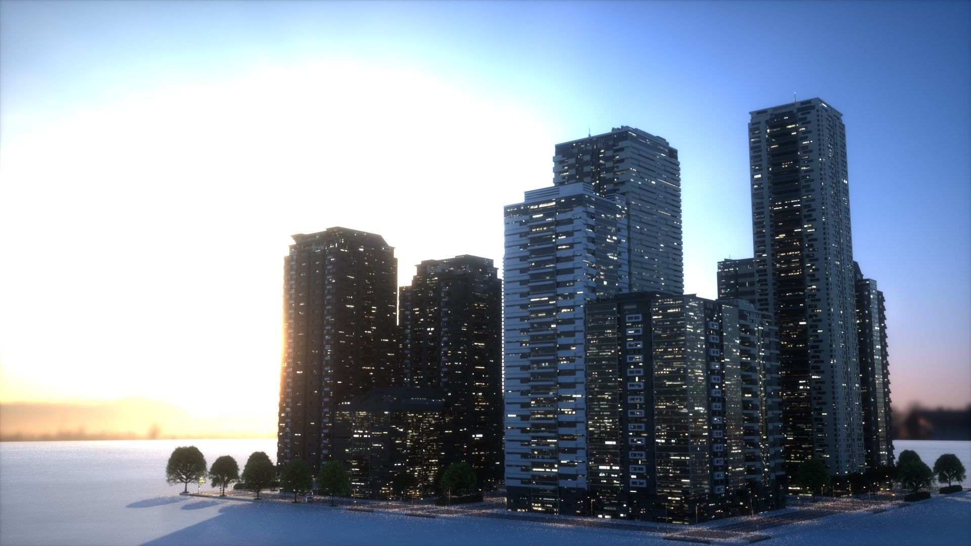 City Block Type B39 3D model_3