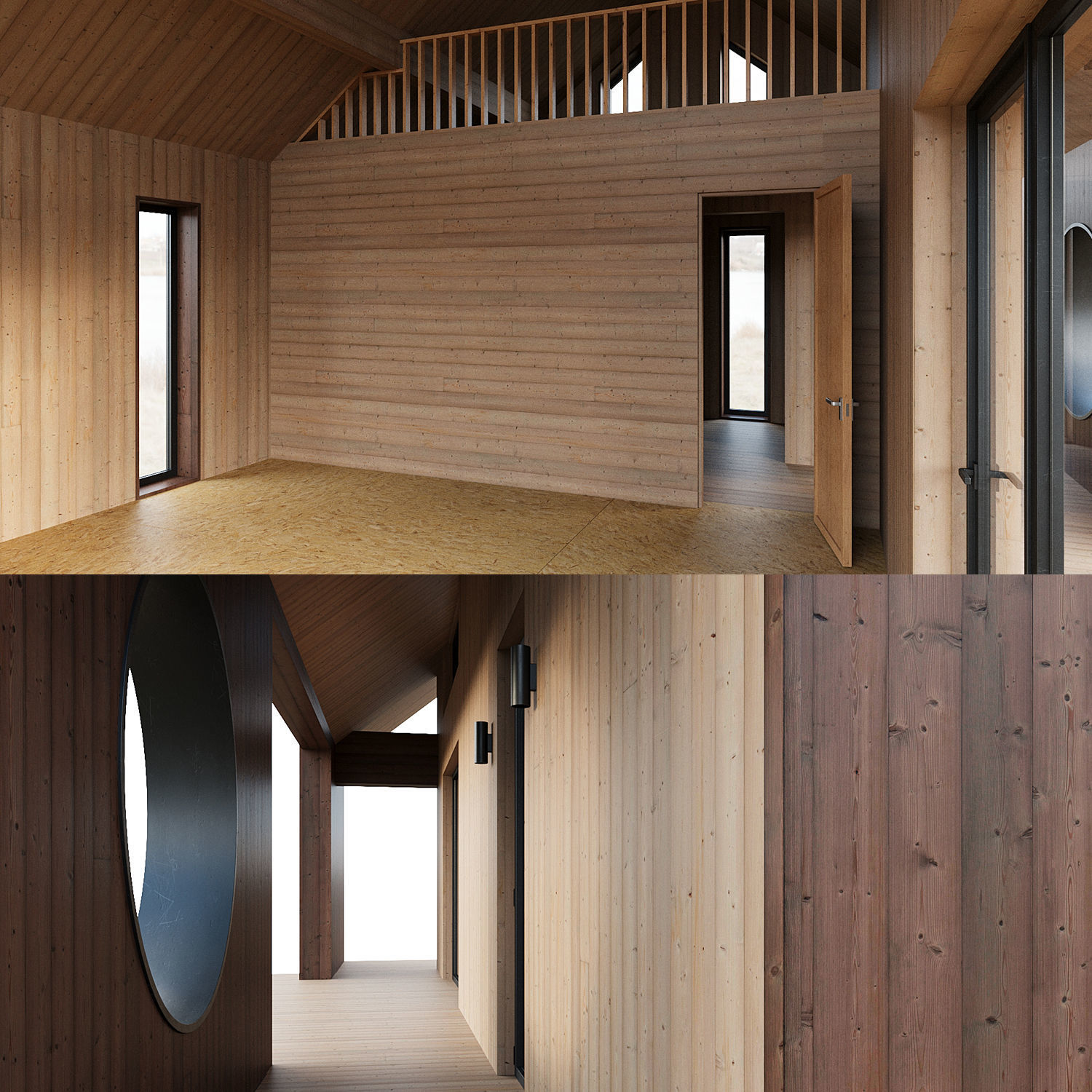 Barn house 06 3D model_4