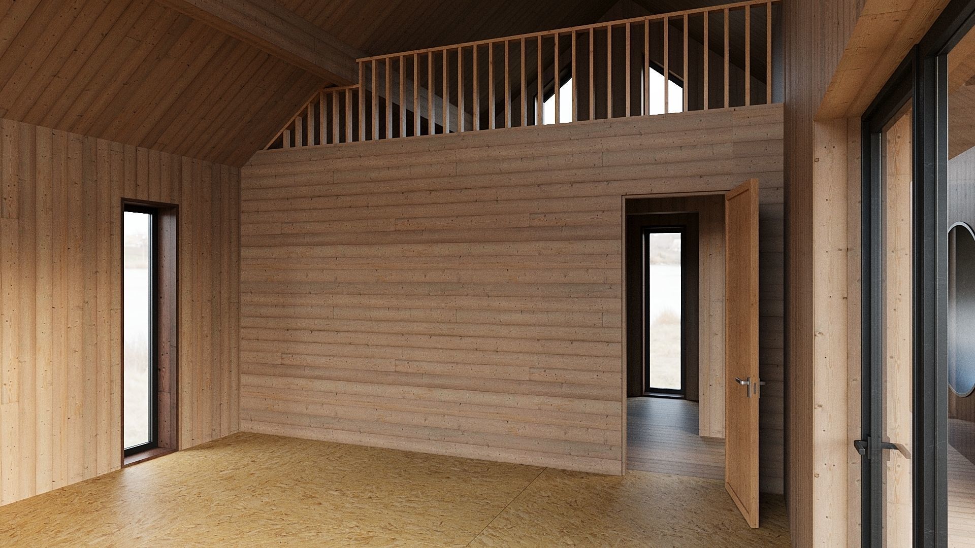 Barn house 06 3D model_6