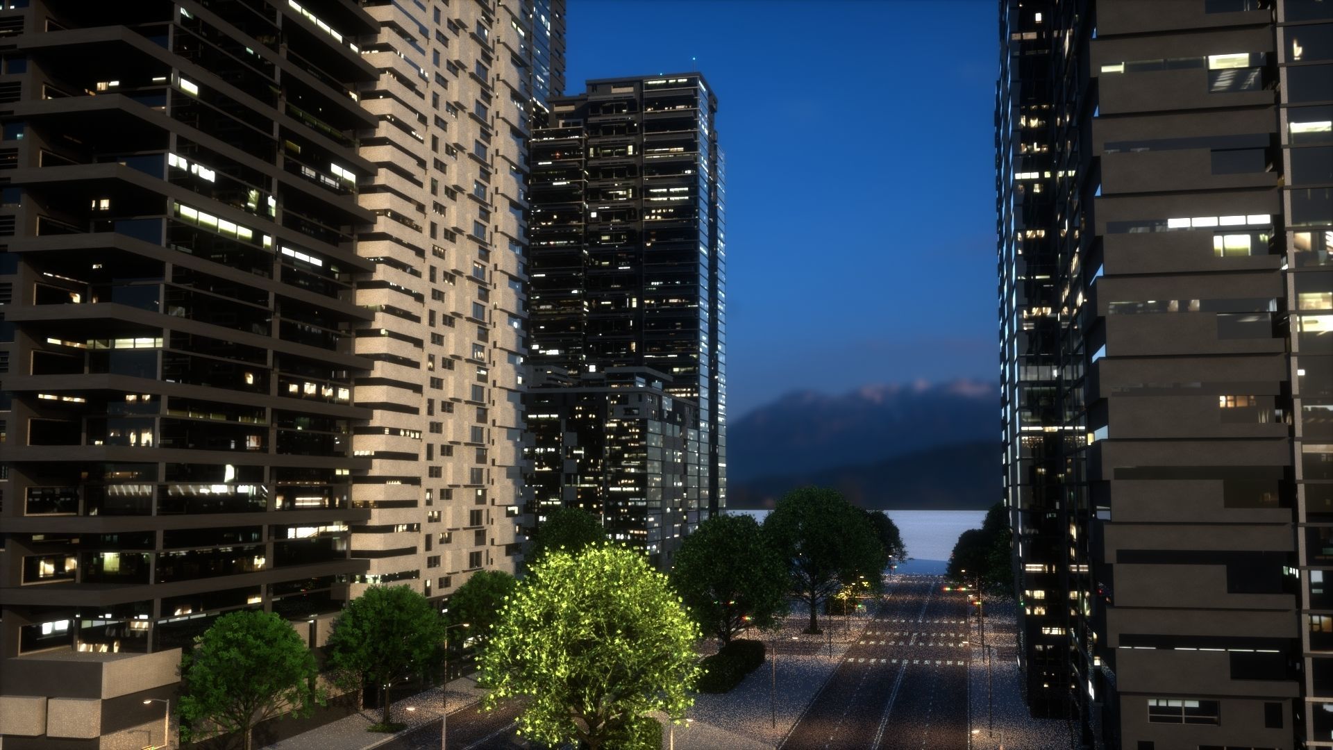 City Block Type B38 3D model_6