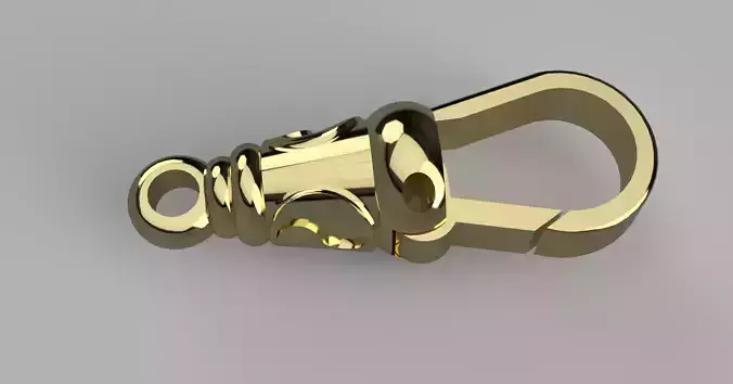 Yin Yang Swivel dog clip