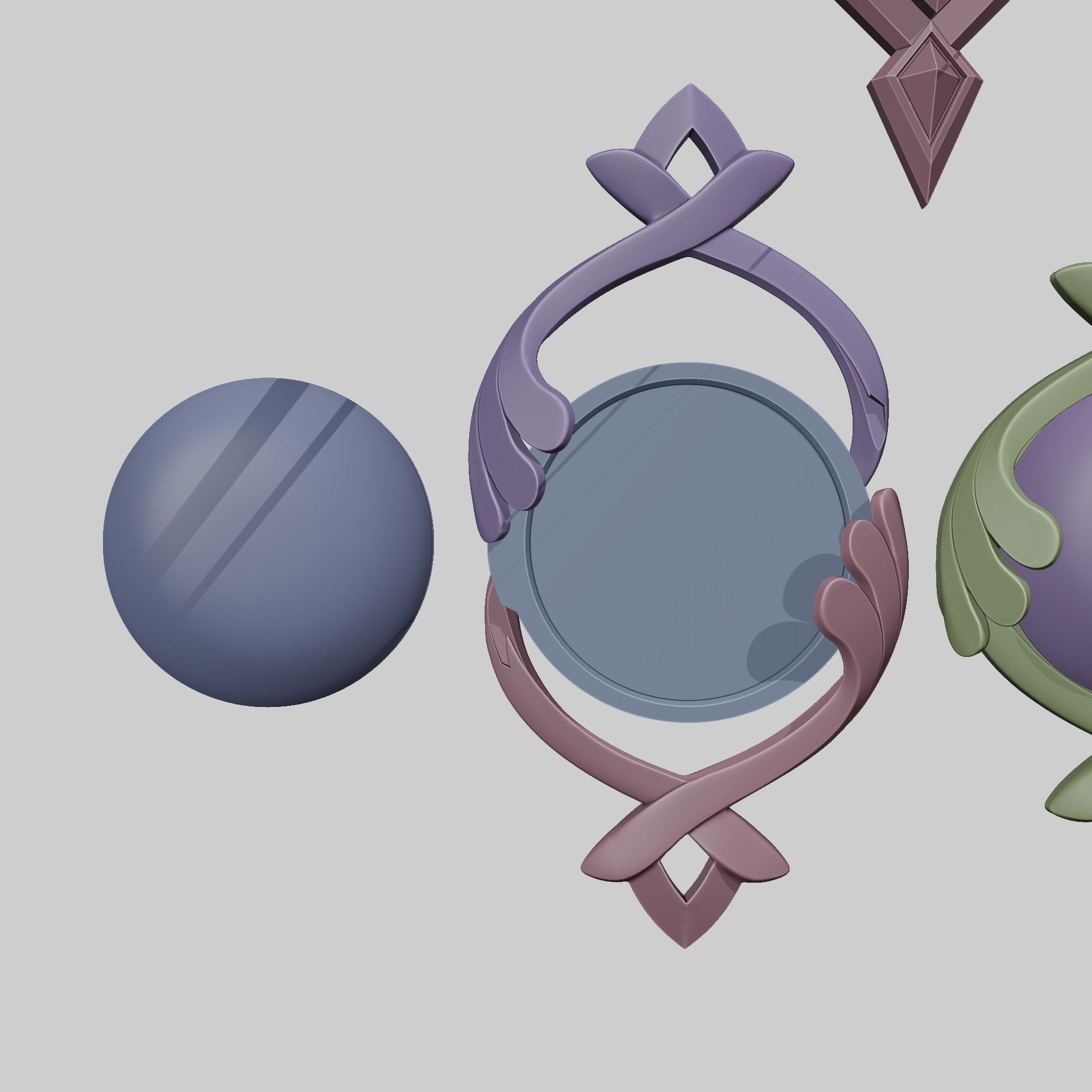 Lyney Cosplay Set Genshin Impact 3D print model_5