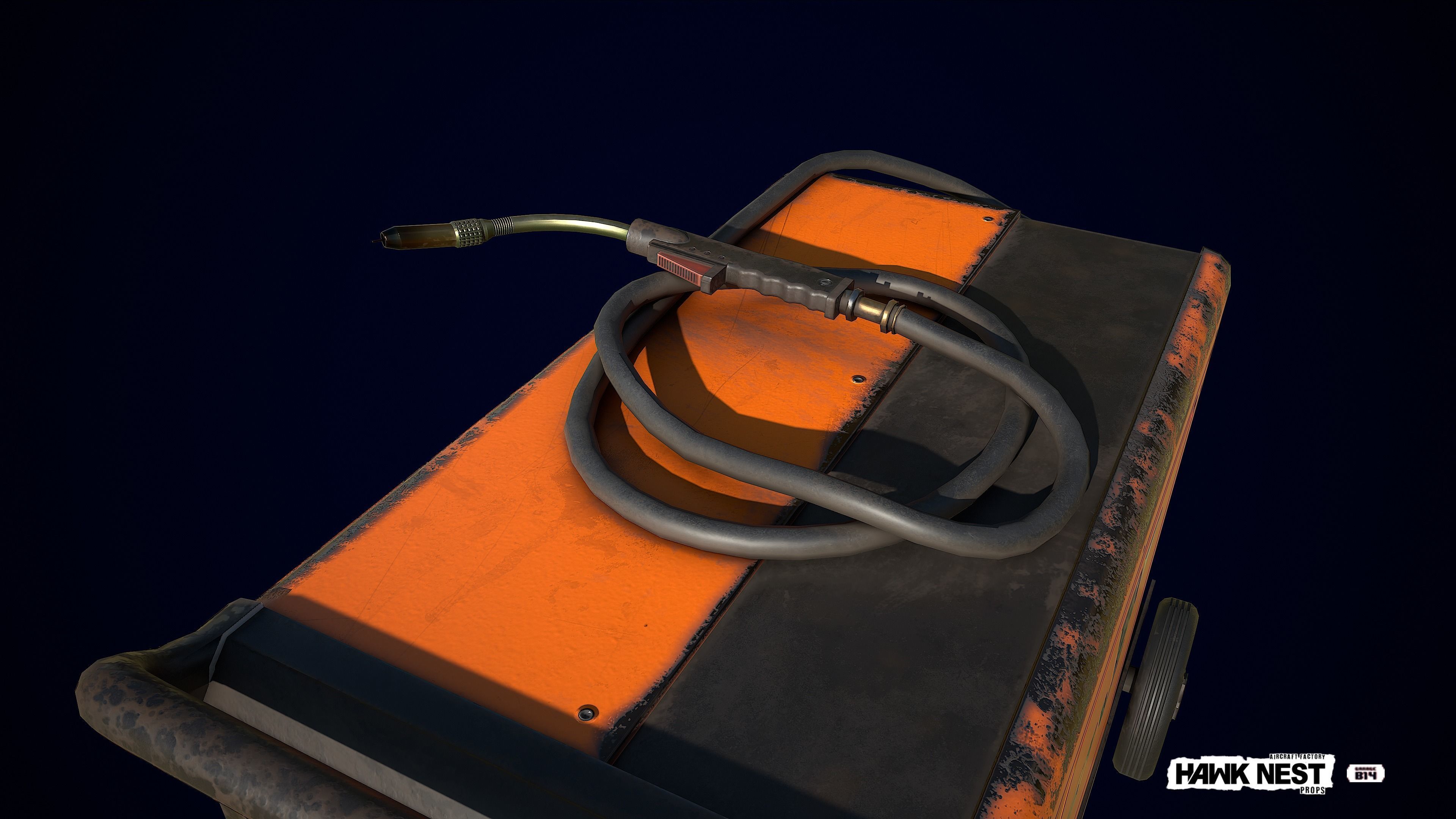 Tool - Welding Machine Low-poly 3D model_3