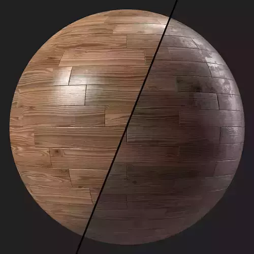 Parquet Materials 29- Parquet By Old Wood Damaged