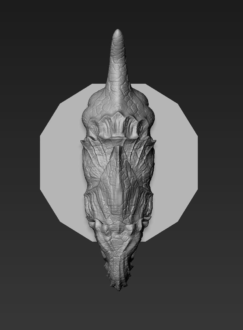 Bulette from dungeons and dragons monster 2 miniatures 3D print model_17