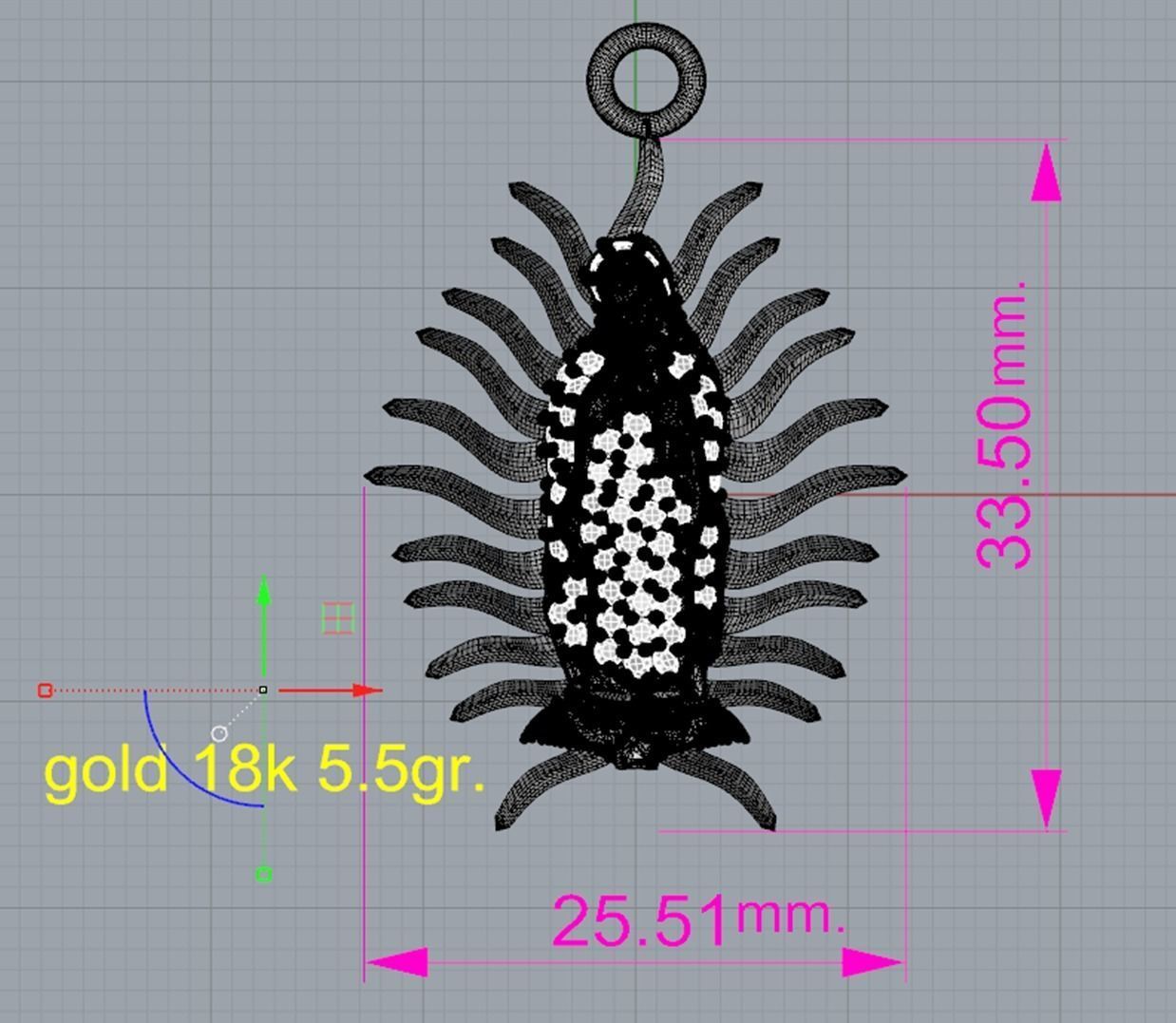 VIRGEN DE GUADALUPE 3D model_7