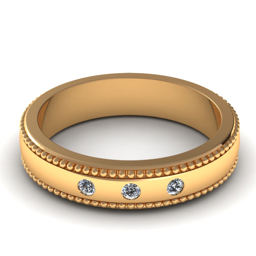 Wedding Band 3D print model_2