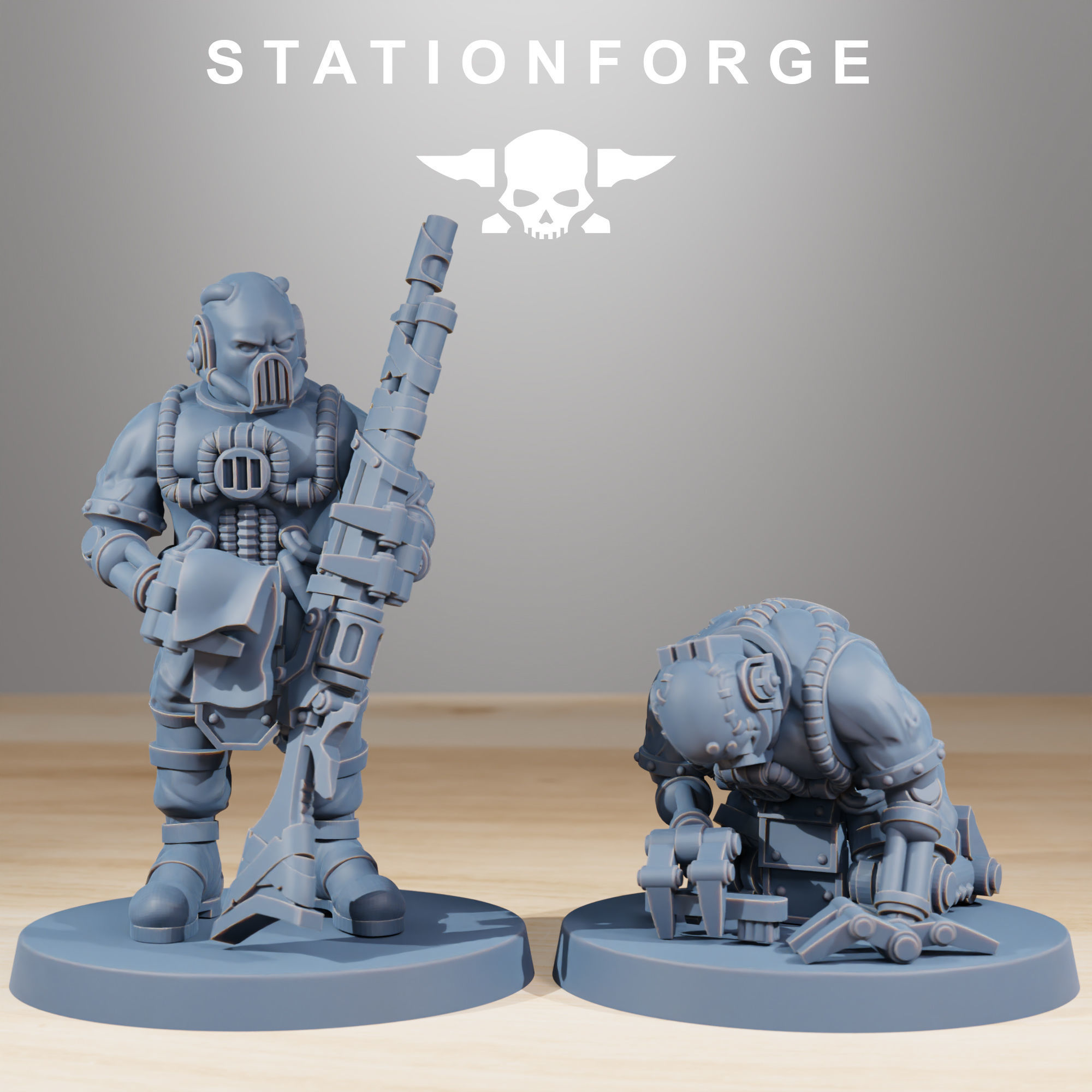 Scavenger Cyborgs 3D print model_2